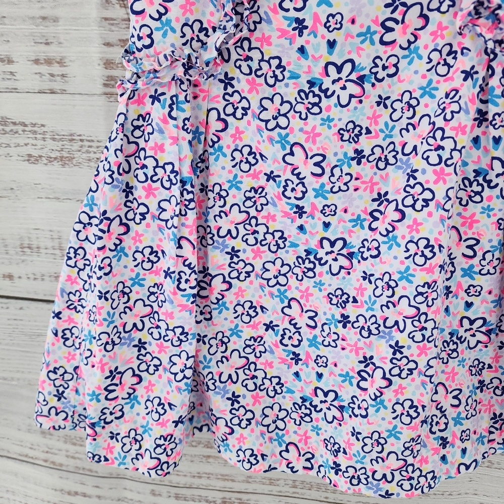 Lilly Pulitzer girl's Amia Ditsy floral dress - Picture 4 of 11